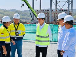 Jokowi Tinjau Proyek Smelter di NTB, Pastikan Rampung Pertengahan 2024