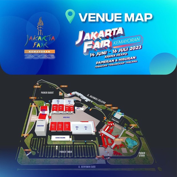 PRJ / Foto : instagram.com/jakartafairid