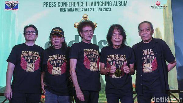 50 Tahun Berkarya, God Bless Luncurkan Album Anthology