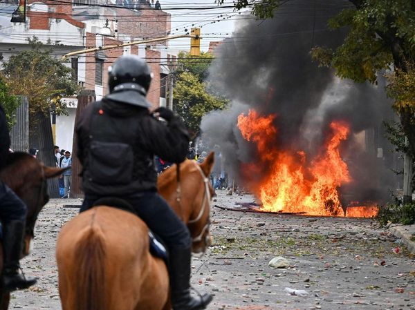 Potret Demo Rusuh yang Mencekam di Argentina