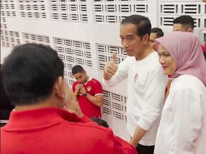 Jokowi Bilang Cerah ke Prabowo Usai Laga Timnas, Apa Maksudnya?
