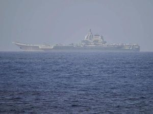 Kapal Induk China Lintasi Selat Taiwan, Taipei Awasi! Kapal Induk China Lintasi Selat Taiwan, Taipei Awasi!