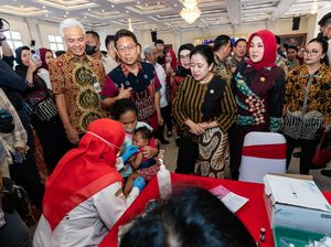 Puan Tekankan Pentingnya Vaksinasi Polio di Pencanangan Imunisasi IPV 2