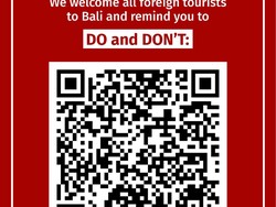Dear Turis Asing, Aturan Dos and Donts Bisa Diakses Melalui HP
