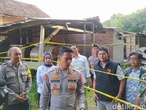 Bangunan Semi Permanen di Kota Batu Meledak, Ditemukan Bahan Baku Petasan Bangunan Semi Permanen di Kota Batu Meledak, Ditemukan Bahan Baku Petasan