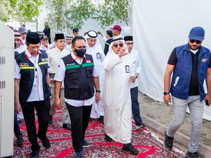 Menag Yaqut Cek Pelayanan Jemaah Haji di Mina, Beri Sejumlah Catatan Menag Yaqut Cek Pelayanan Jemaah Haji di Mina, Beri Sejumlah Catatan