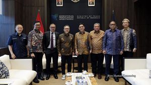 Momen Zulhas Sambut Ketum Kadin di Markas Kemendag