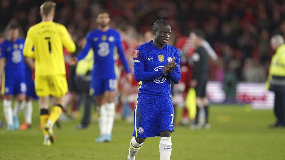 NGolo Kante kirim surat perpisahan ke Chelsea (Foto: AP/Jon Super)