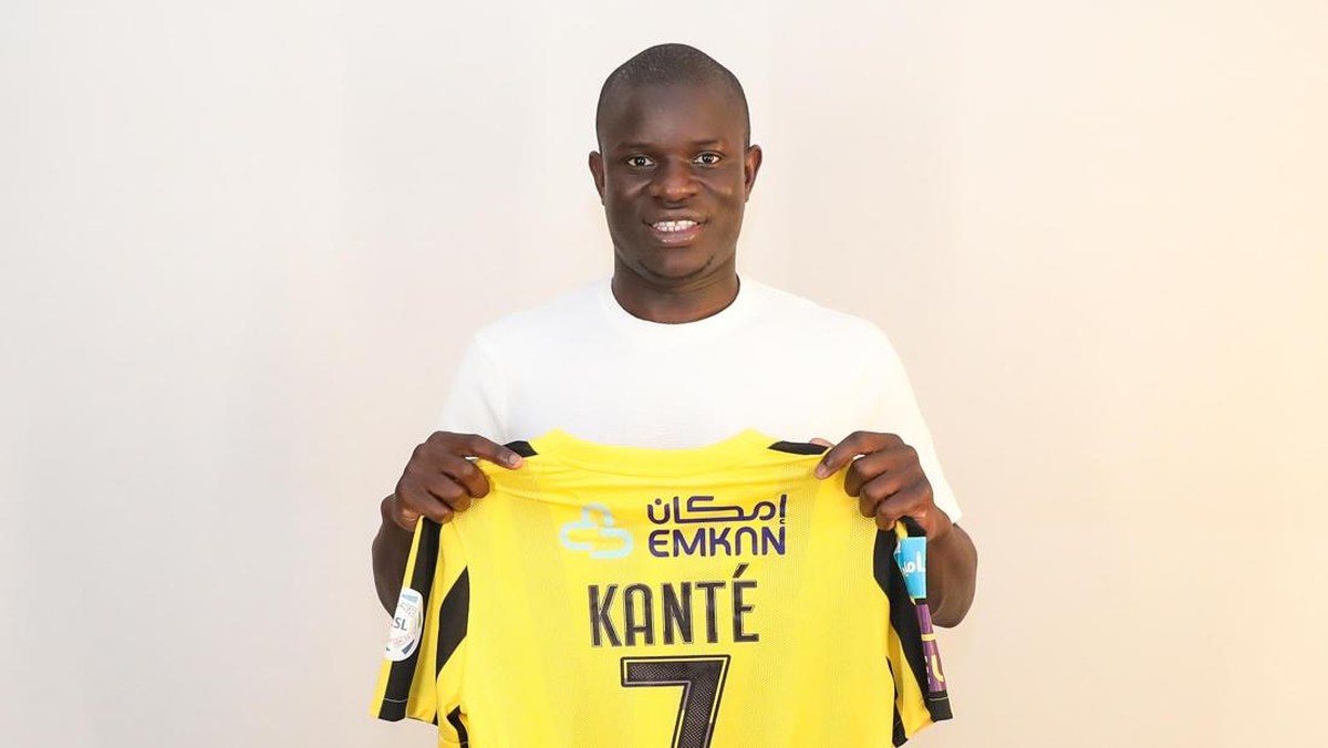 NGolo Kante resmi menjadi pemain baru raksasa Arab Saudi, Al Ittihad. (Foto: Al Ittihad)