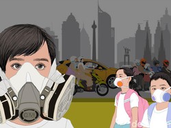Udara Jakarta Minggu Pagi Ini Tak Sehat, Masih Mau Olahraga di Luar?