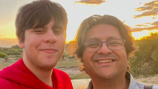 Vice-Chairman of Engro Corporation Limited Shahzada Dawood, who is said to be among the passengers onboard the submarine that went missing on trip to the Titanic wreckage is seen with his son Suleman Dawood in this undated handout picture. Courtesy of Engro Corporation Limited/via REUTERS  THIS IMAGE HAS BEEN SUPPLIED BY A THIRD PARTY. MANDATORY CREDIT. NO RESALES. NO ARCHIVES