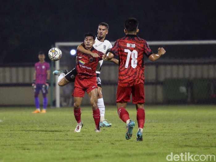 Rans Nusantara berhasil kalahkan Persija Jakarta di Stadion PTIK, Jakarta, Rabu (21/6/2023). Mereka menang 2-1.