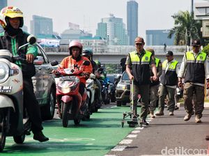 Satpol PP Modifikasi Speaker Jadi Alat Penyapu Ranjau Paku