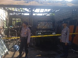 Bengkel Las di Sukawati Terbakar, Mobil Ludes-Pemilik Alami Luka Bakar