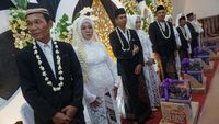 Hari Keluarga Nasional, 10 Pasangan Siri Ikut Nikah Massal di Pekalongan