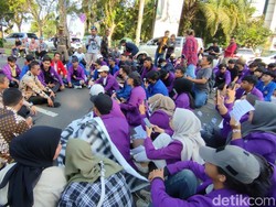 Aksi Refleksi Hari Jadi Ciamis, Mahasiswa Turun ke Jalan