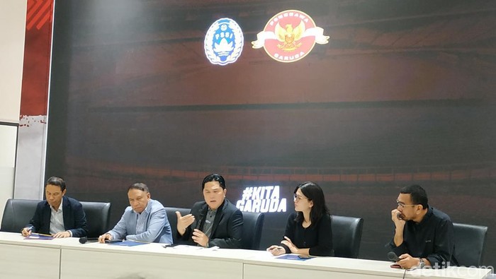 Ketum PSSI Erick Thohir.