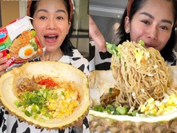 Ramen Durian Viral, Ini Racikan Indomie Goreng Durian ala Farida Nurhan