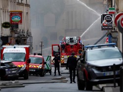 Ledakan Gas di Tengah Kota Paris, 16 Orang Luka-luka