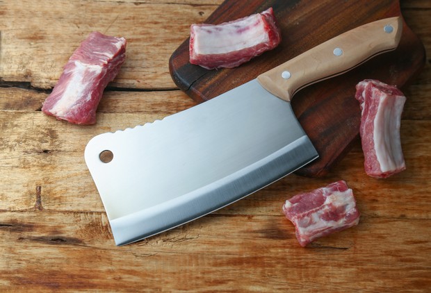 Ilustrasi Meat Cleaver. /Foto: Freepik.com/xb100. Ilustrasi Meat Cleaver. /Foto: Freepik.com/xb100.