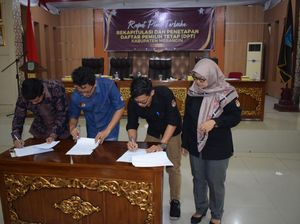 KPU Tetapkan DPT di Merangin 276 Ribu, Pria Paling Banyak