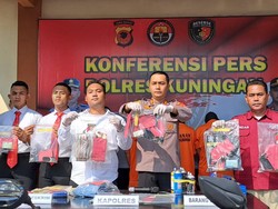 Puluhan Kali Beraksi, Kiprah Komplotan Maling Motor di Kuningan Tamat