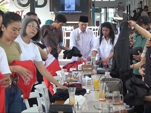 Ramai-ramai Eks Kader PSI Palembang Merapat ke PDIP Sumsel Ramai-ramai Eks Kader PSI Palembang Merapat ke PDIP Sumsel