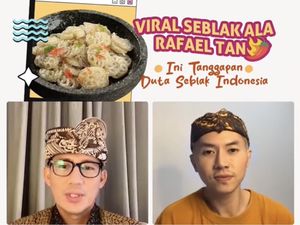 Rafael SM*SH Dijuluki Duta Seblak, Sandiaga Uno Bilang Begini Rafael SM*SH Dijuluki Duta Seblak, Sandiaga Uno Bilang Begini