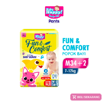 Baby Happy Popok Bayi Celana Size M