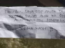 Bayi Ditinggal di Teras Rumah Warga Banyumas, Ada Suratnya: Saya Titip...