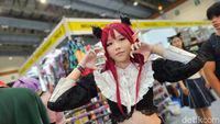 Aksi Keren Cosplay Warnai Indonesia Comic Con Asia Pop 2023