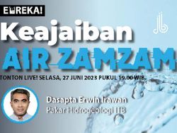 Air Zamzam Teruji Mutunya, 3 Hal Ini Tentukan Kualitas Mata Air
