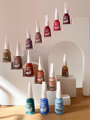 Flormar Nail Enamel New Formula + Maxi Brush