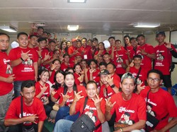 3 Kapal Bawa Kader PDIP Tiba di Priok, Mau Hadiri Bulan Bung Karno di GBK