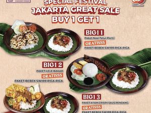 Catat! 5 Promo Makanan Rayakan Hari Ulang Tahun Jakarta Ini Masih Berlaku Catat! 5 Promo Makanan Rayakan Hari Ulang Tahun Jakarta Ini Masih Berlaku