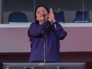 Puan Ajak Peserta Puncak Bulan Bung Karno Tertib-Jaga Kebersihan GBK Puan Ajak Peserta Puncak Bulan Bung Karno Tertib-Jaga Kebersihan GBK