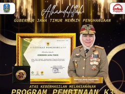 Khofifah Jadi Pembina K3 Terbaik Nasional Lima Kali Berturut-turut