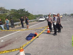 Polisi Sudah Kantongi Identitas Mayat Pria Bersimbah Darah di Tol Sumo
