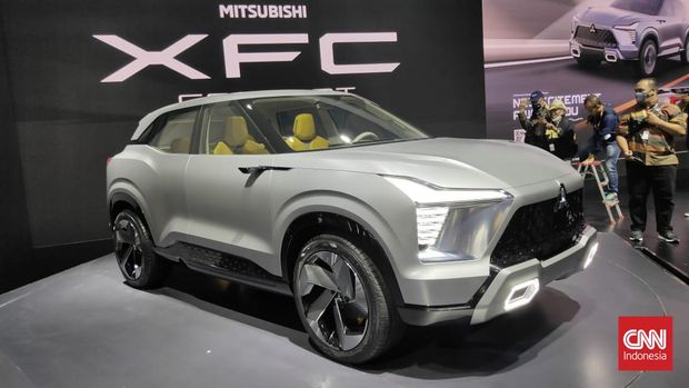 Mitsubishi XFC Concept di IIMS 2023.