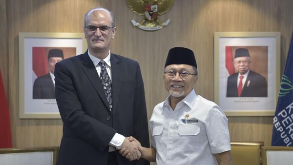 Momen Dubes Suriah Sambangi Markas Kemendag