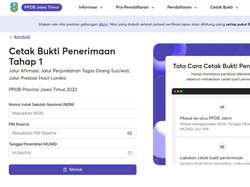 Link dan Tata Cara Cetak Bukti Penerimaan PPDB Jatim 2023