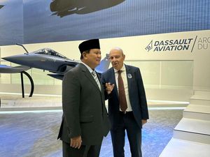 Prabowo Hadiri Paris Air Show 2023, Miniatur Rafale untuk RI Dipamerkan Prabowo Hadiri Paris Air Show 2023, Miniatur Rafale untuk RI Dipamerkan
