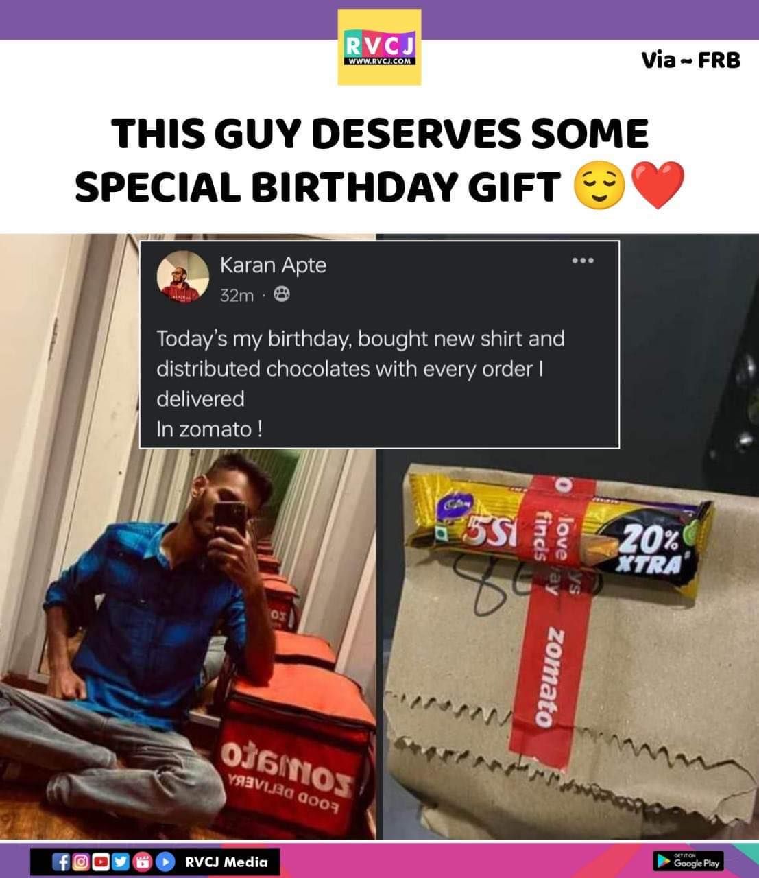 Sweet! Sopir Ojol Bagi-bagi Cokelat ke Pelanggan karena Ulang Tahun