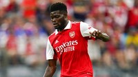 Thomas Partey rela dijual Arsenal, tapi tidak ke Arab Saudi. Juventus kabarnya meminatinya (AP)