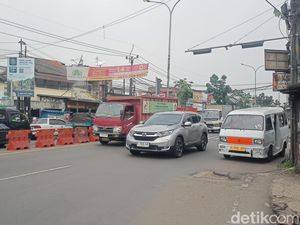 Simpang Kampung Utan Tangsel Diuji Coba Besok, Warga: Lelah Tiap Hari Macet