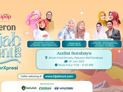Arek Suroboyo Yuk Datang ke Audisi Emeron Hijab Hunt 2023 di Pakuwon Mall