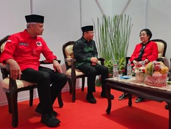 Ahmad Basarah Sambut Kedatangan Ganjar di Puncak BBK 2023