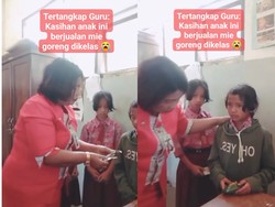 Haru! Bocah SD Jualan Mie di Kelas Demi Beli Kebutuhan Sekolah