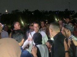 Heru Budi Ajak Cucu Hadiri Gegap Gempita HUT Ke-496 Jakarta di Monas