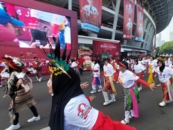 Kader & Simpatisan PDIP Flashmob di Puncak BBK, Hasto: Semua Bergembira